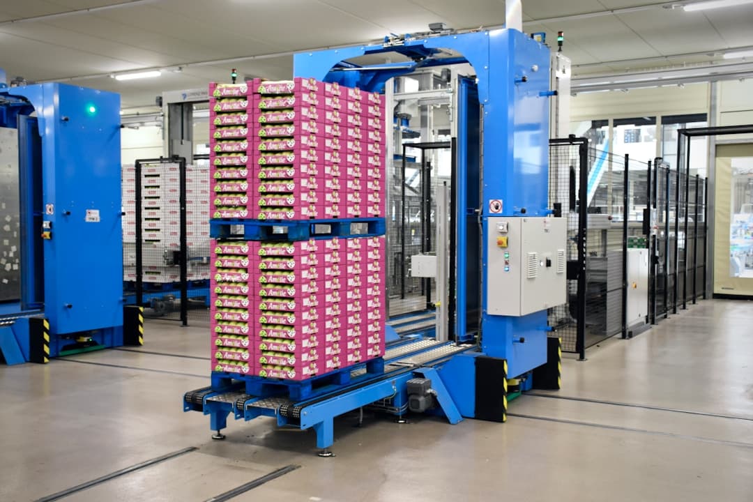 Rotary Arm Pallet Stretch Wrapper